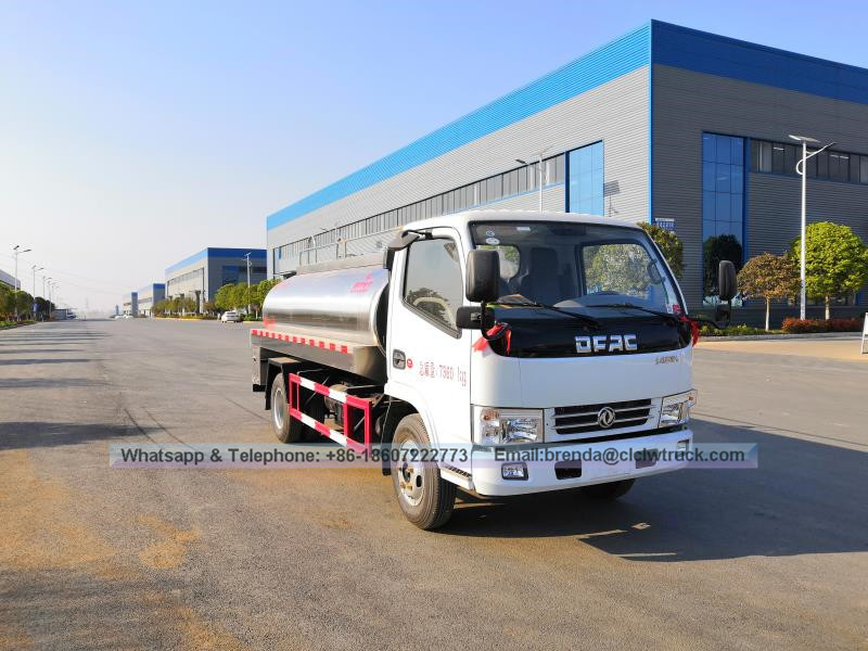 DFAC Duolika 5 CBM fresh milk transporting truck