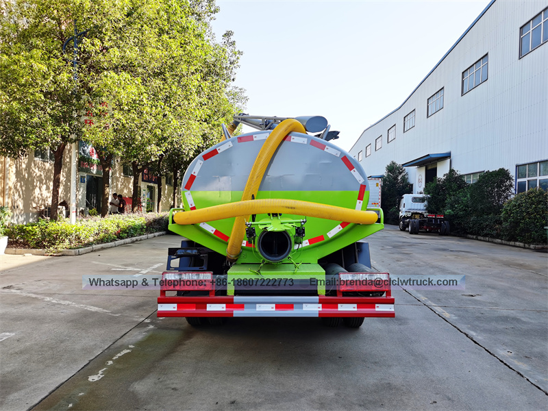 Dongfeng左手驱动器或右手驱动器4x2 4x4 7cbm 7M3 7000L 7000升7000升粪便卡车价格