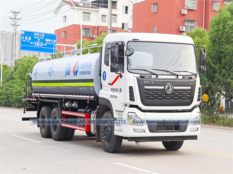 DONGFENG 20CBM 20000L Tanque de tanques de água