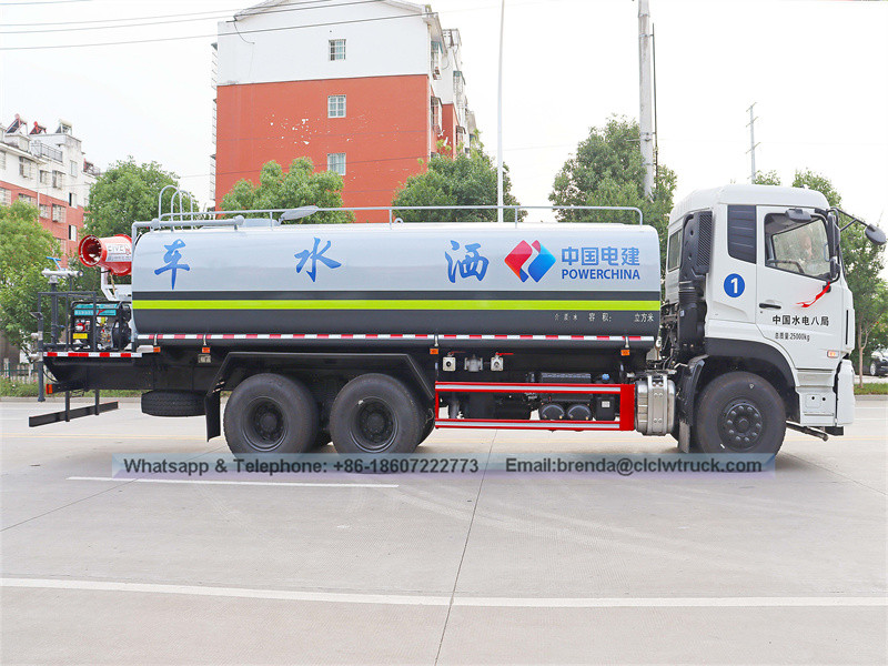 DONGFENG 20CBM 20000L Tanque de tanques de água