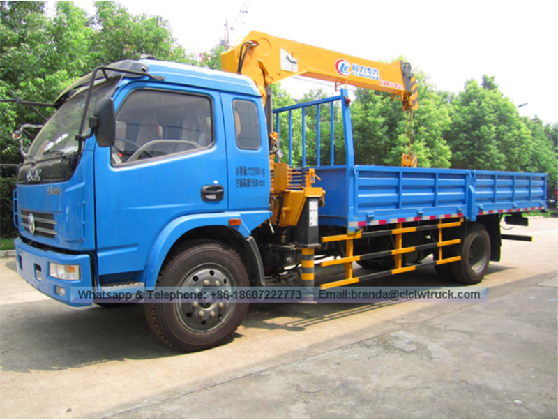 Dongfeng 4000 кг Самоходный XCMG кран, Китай Кран Производитель
