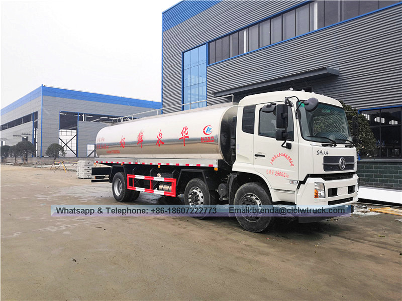 Dongfeng 8-15000 litres Milk Transport Tank Truck