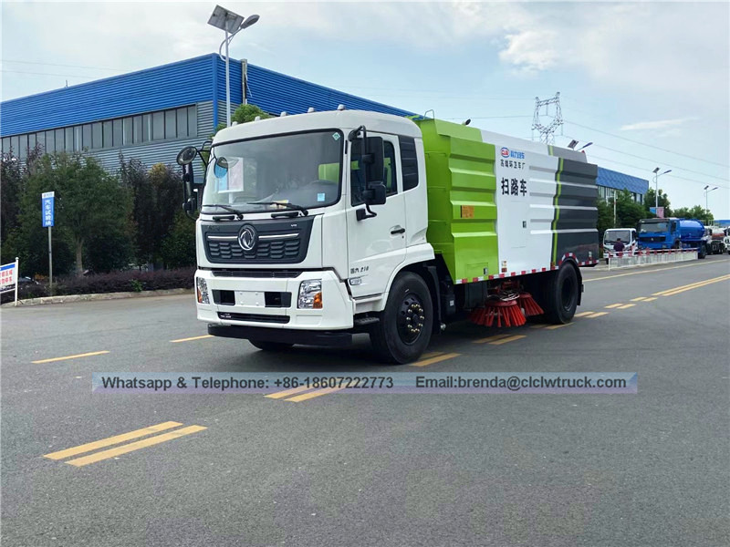 Dongfeng Kingrun 4*2 شاحنة كاسحة الطريق