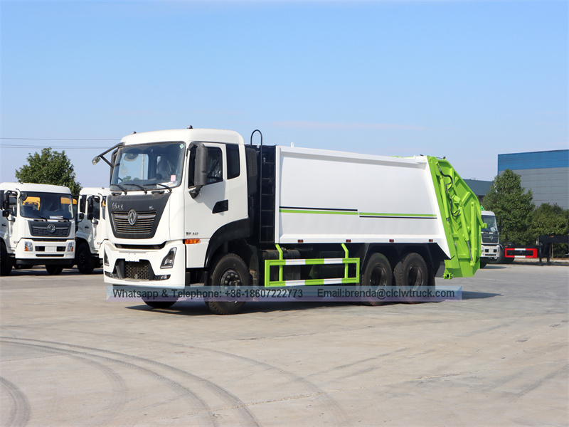 Dongfeng Kinland 6x4 20CBM Compression Garbage Truck