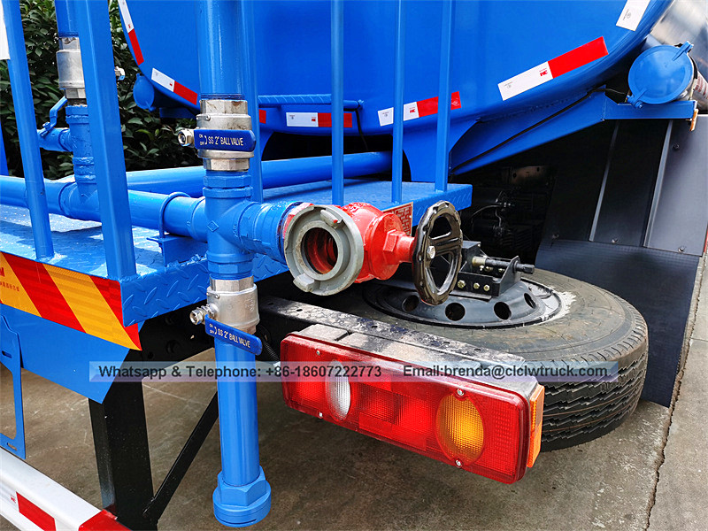 Dongfeng Tianjin 12000L ผู้จัดจำหน่ายรถบรรทุกน้ำจีน, ผู้ผลิตรถบรรทุกน้ำ 12CBM ประเทศจีน