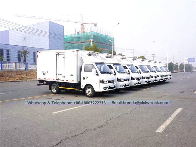 Dongfeng refrigerator truck supplier ,best price refrigerator truck ,mini refrigerator truck