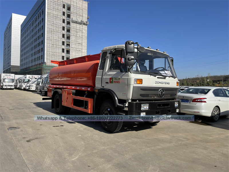 Dongfeng tank truck supplier china, tanker truck 10000 litro, tagagawa ng fuel tanker trak