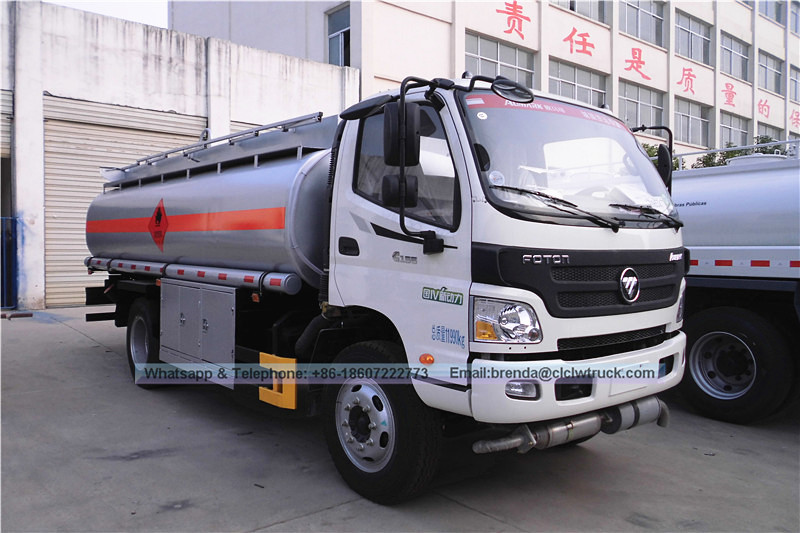 Foton Aumark 4x2 10m3油轮卡车 /加油加油机卡车运输