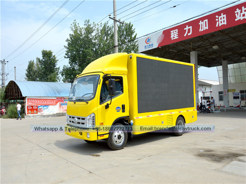 شاحنة LED Mobile Forland 4x2 مع P5 ، P6 ، P4 شاشة للبيع