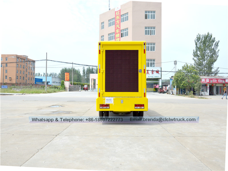Trak LED Mudah Alih Forland 4x2 dengan skrin P5, P6, P4 untuk dijual