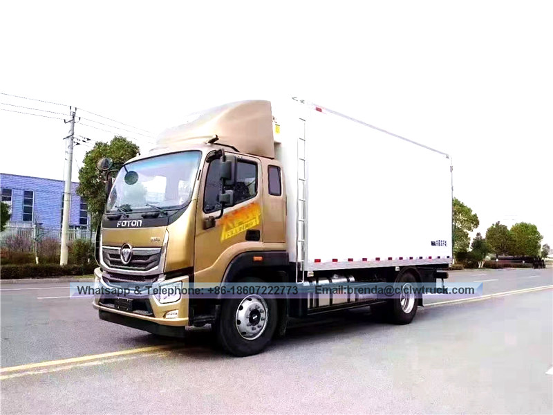 FOTON 5-6 TON TRUCK VAN RUJUKAN UNTUK MEAT DAN IIM