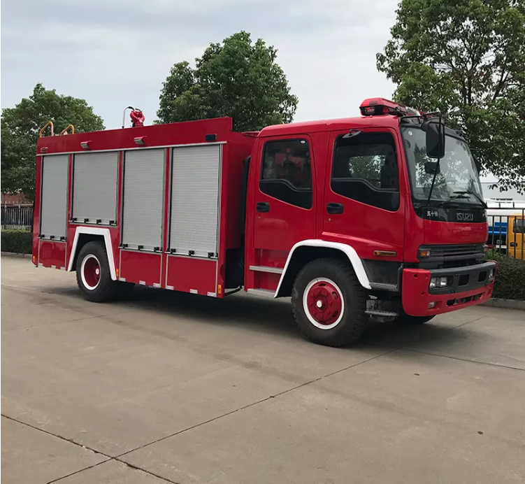 Хорошее качество Isuzu 8 тонн дизельная пена водяная пожарная машина для продажи на Филиппин