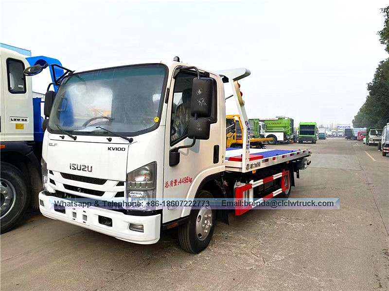 ขายร้อนญี่ปุ่น isuzu 5ton ความสามารถในการขายรถบรรทุกพ่วงขาย, ญี่ปุ่น 4x2 รถบรรทุกพ่วงราคาถูกขาย