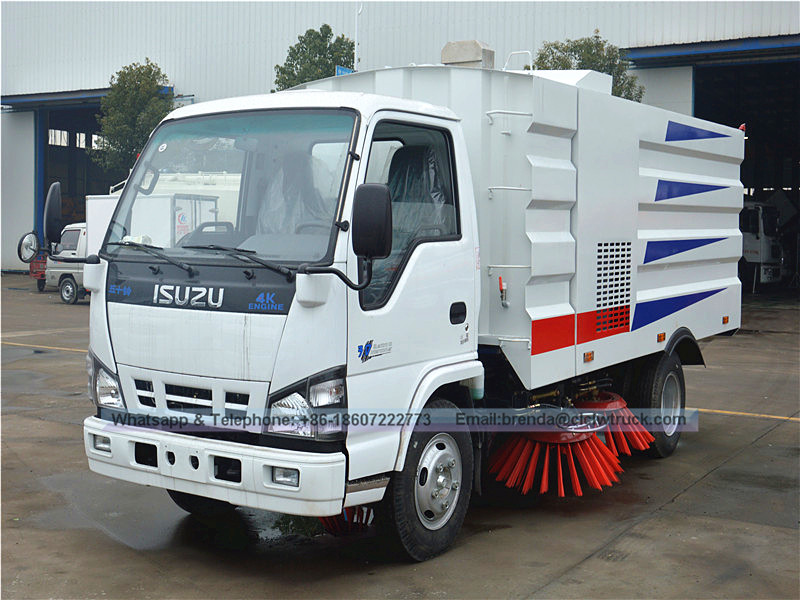 Camion de balayeuse ISUZU 600p