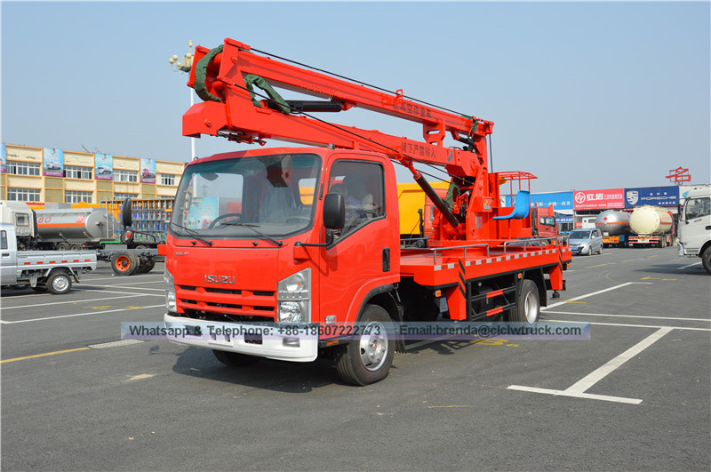 ISUZU Aerial Working Vehicle Supplier, ISUZU High Operation Working Truck China Manufacturer