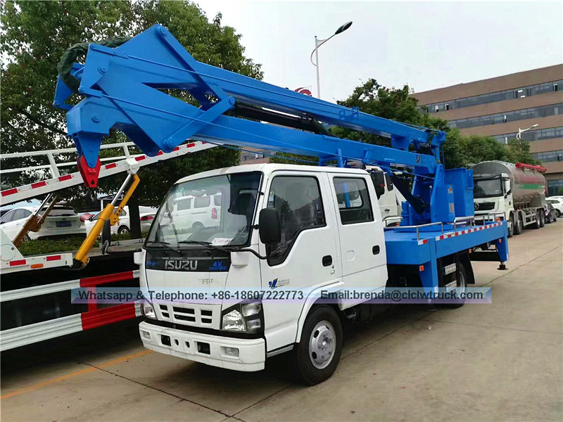 ISUZU P600 16 meter trak kerja tinggi