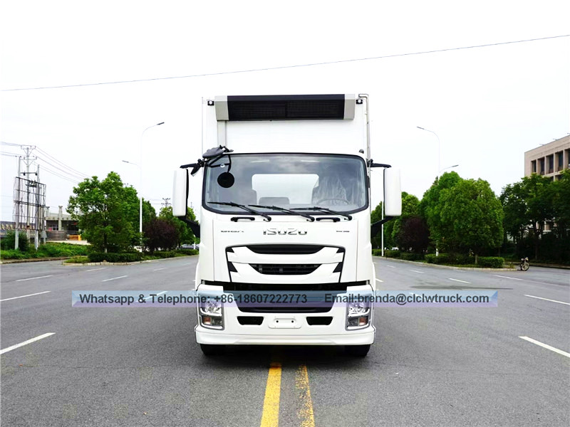 Isuzu冰箱供应商中国,冰箱卡车15吨