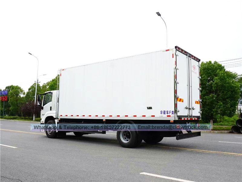 Isuzu冰箱供应商中国,冰箱卡车15吨