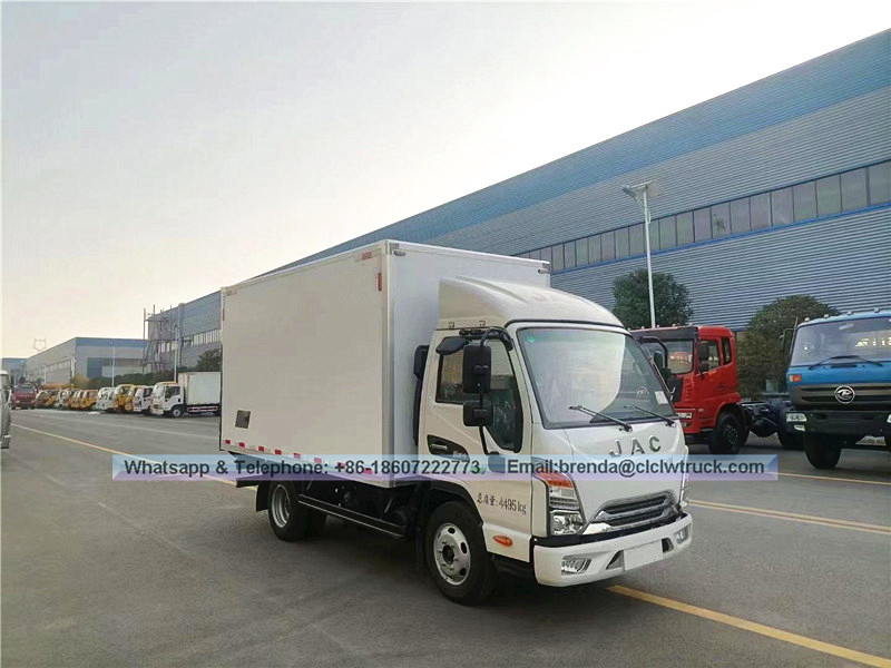 JAC 1-3T Insulated Panel Mini Refrigerated Box Truck