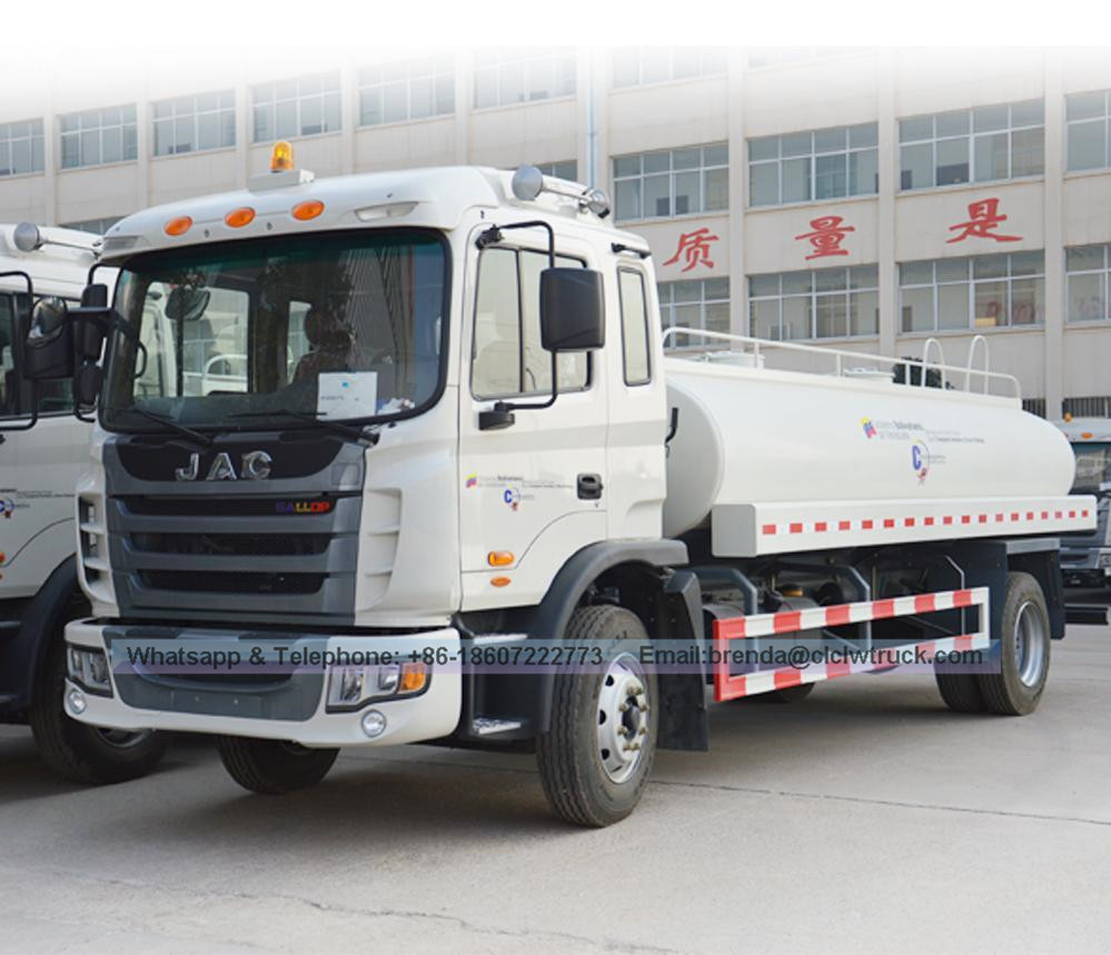JAC 4x2 10000Liter water tank truck