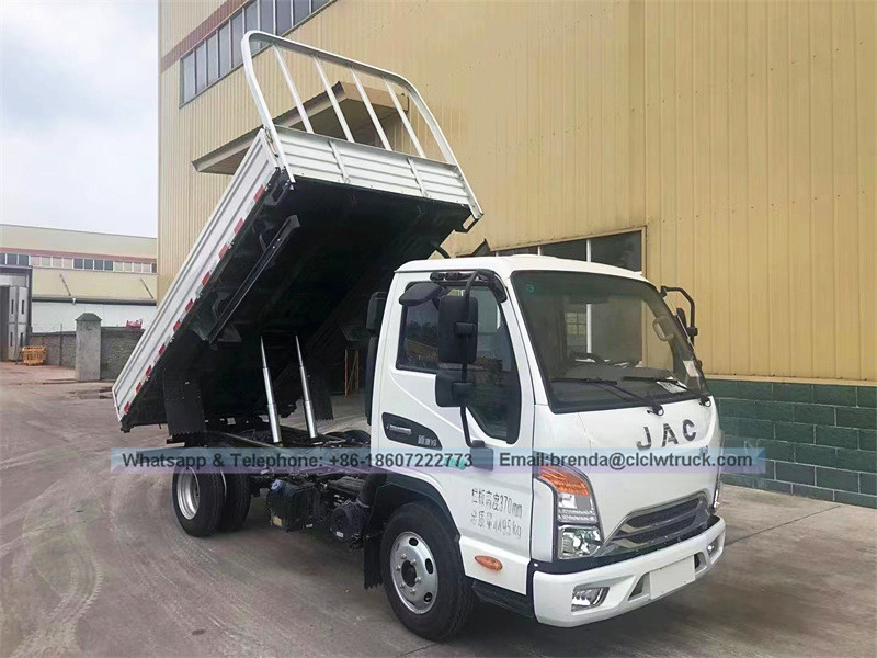 Jac 4x2 2 ton 3 ton 3 tan 4 tan trak dump trak tipper untuk dijual