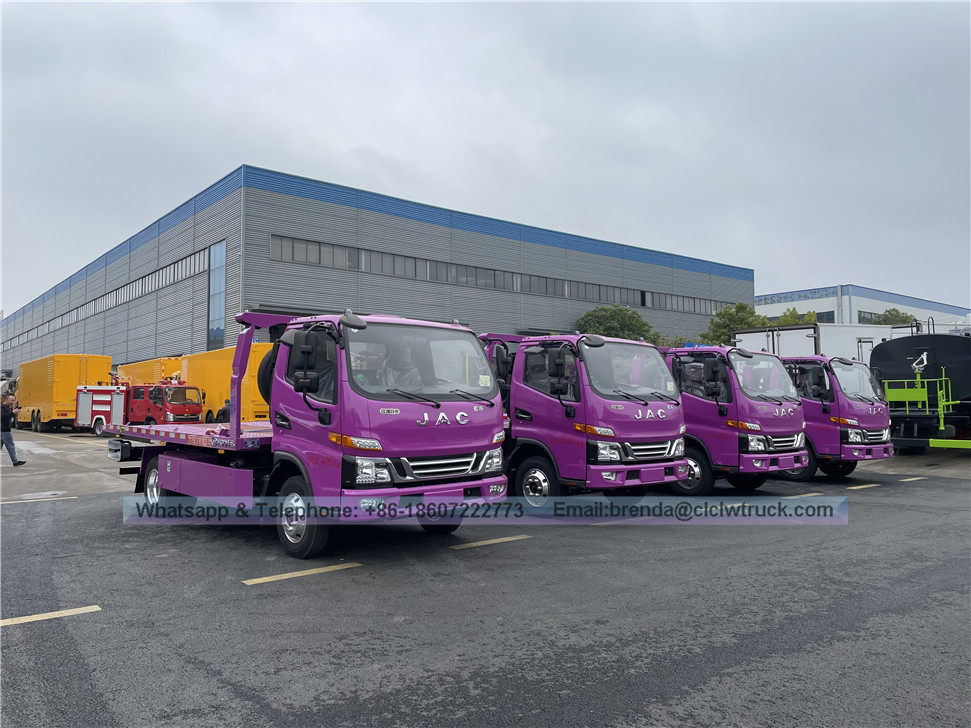 JAC 5ton tow wrecker truck