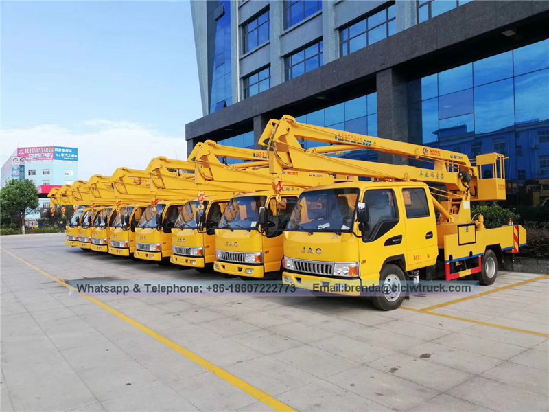 Jac Bucket Lift Truck, Cherry Picker China Supplier, Overhead Working Truck China Tagagawa