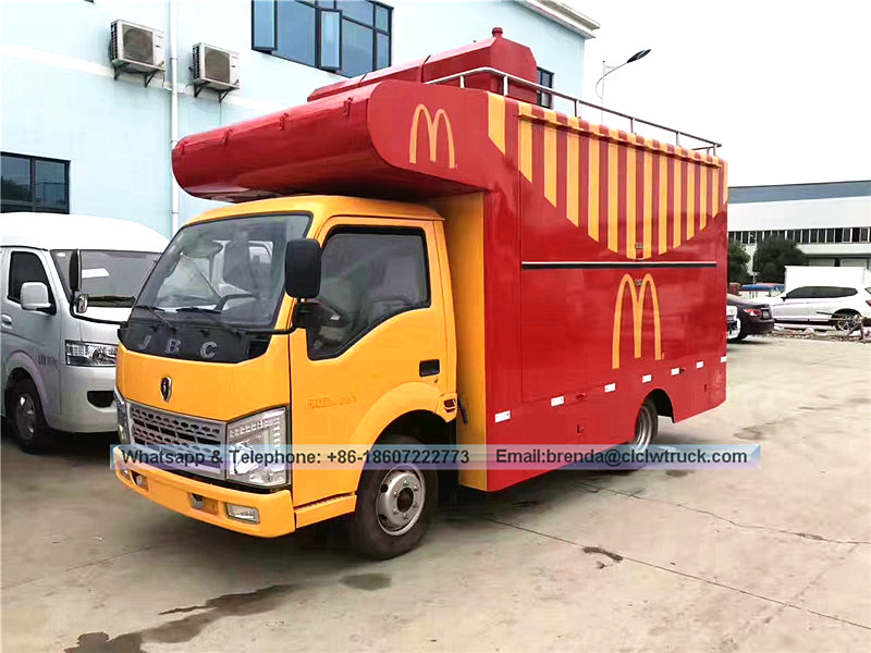 बिक्री के लिए जेबीसी खाद्य ट्रक, खाद्य ट्रक आपूर्तिकर्ता चीन, 4x2 मोबाइल फास्ट फूड ट्रक