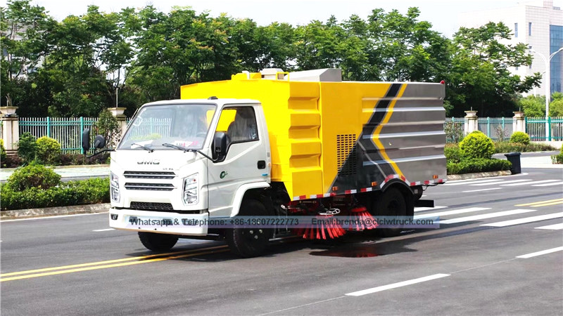 Camion de balayeur de route JMC à vendre