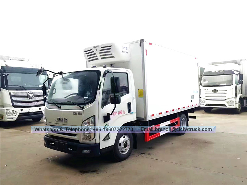 JMC поставщик Китай рефрижератор, холодильник грузовой автомобиль 6 тонн, 4X2 рефрижератор грузовой автомобиль, рефрижератор Euro 4