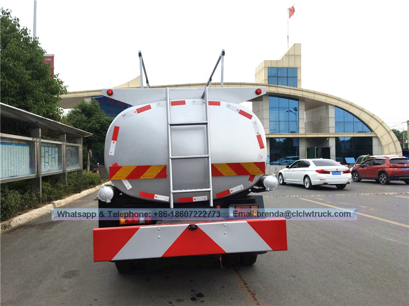 Japan ISUZU 6CBM fuel tank truck /fuel truck