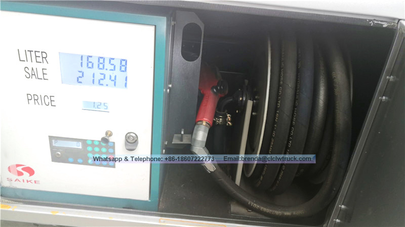 Japan ISUZU 6CBM fuel tank truck /fuel truck