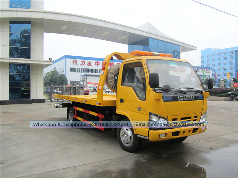 ARRIQUE ISUZU Japonais 5 TON, dépanneuse japonaise à vendre, fournisseur de camionnette à plat Isuzu