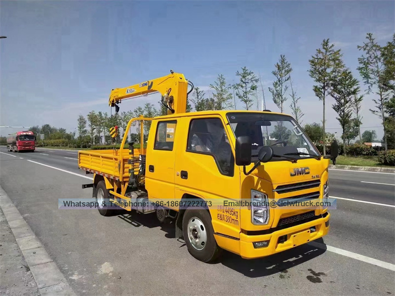 Поставщик кранов грузовика, производитель кранов, монтируемый грузовиком China, JMC Truck с поставщиком Crane China