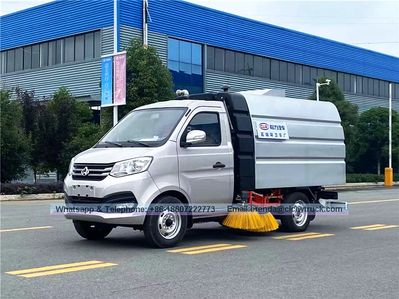 Bagong Caran 4x2 Mini Coal Ash Sweeper Trucks