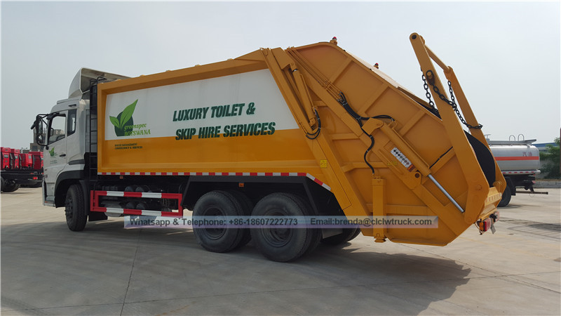 RHD Dongfeng Kinland 20 CBM Compression Marbage Truck