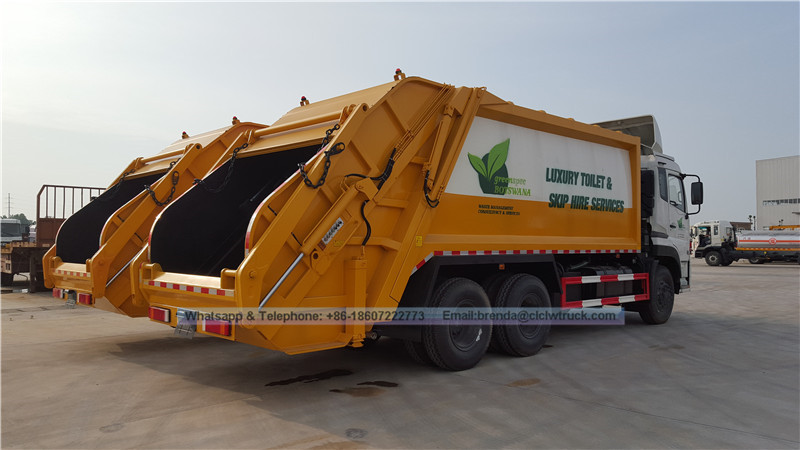 RHD Dongfeng Kinland 20 CBM Compression Marbage Truck