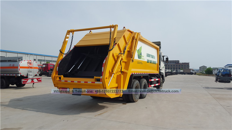 RHD Dongfeng Kinland 20 CBM Compression Marbage Truck