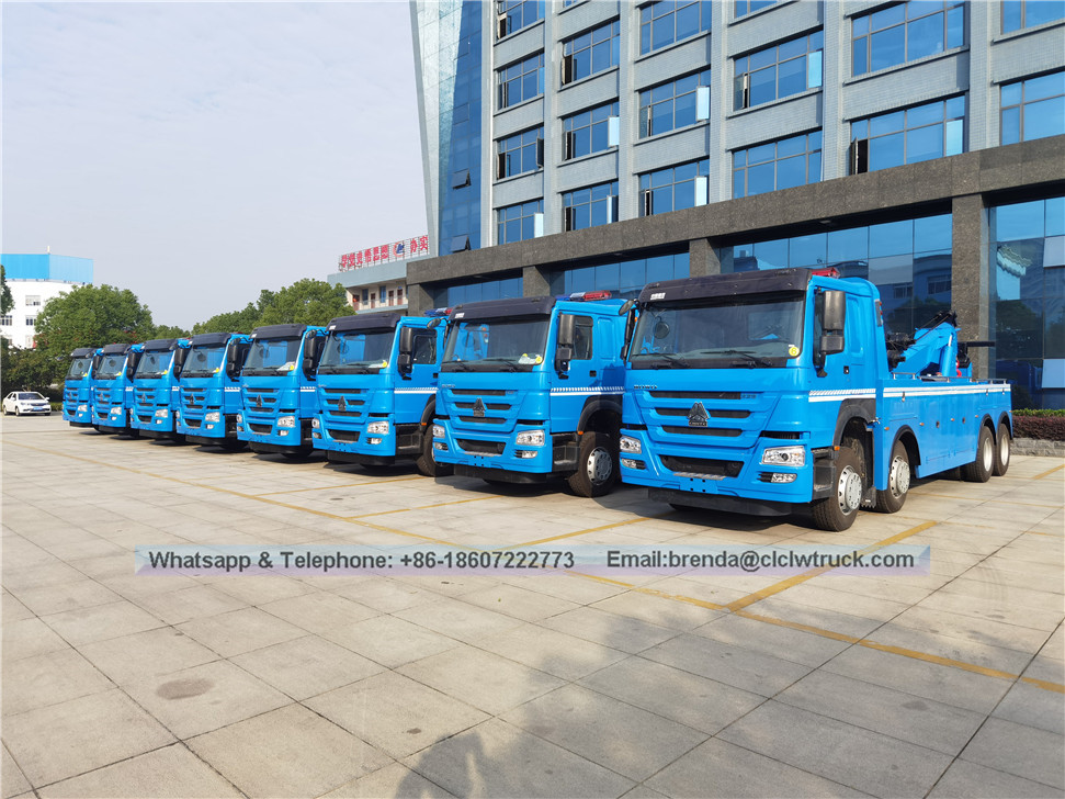 Sinotruk Howo 25 tan trak pemutar pemutar tugas berat untuk dijual