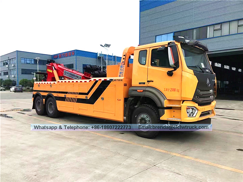 SINOTRUK HOWO tow truck 16TON,6X4 tow truck for sale supplier china