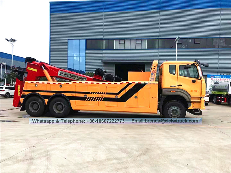 SINOTRUK HOWO tow truck 16TON,6X4 tow truck for sale supplier china