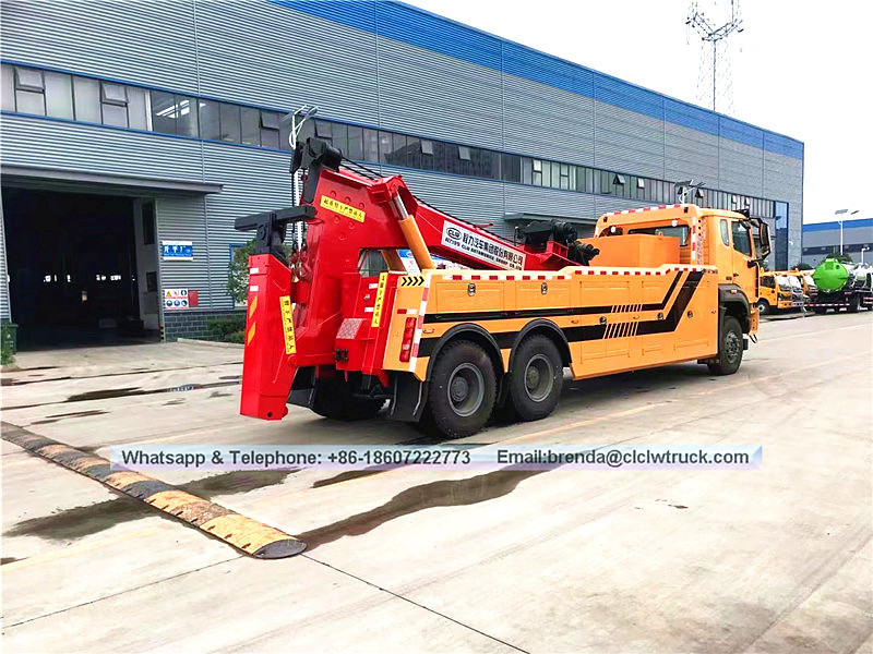 SINOTRUK HOWO tow truck 16TON,6X4 tow truck for sale supplier china