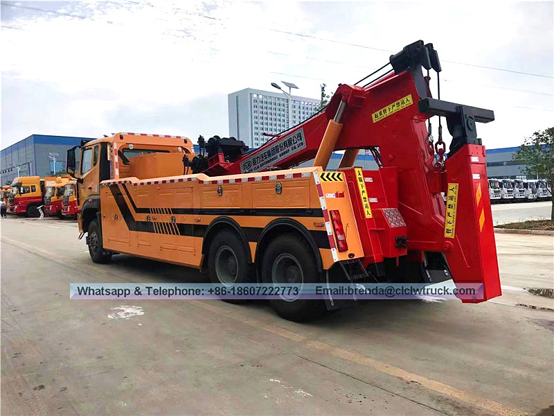 SINOTRUK HOWO tow truck 16TON,6X4 tow truck for sale supplier china