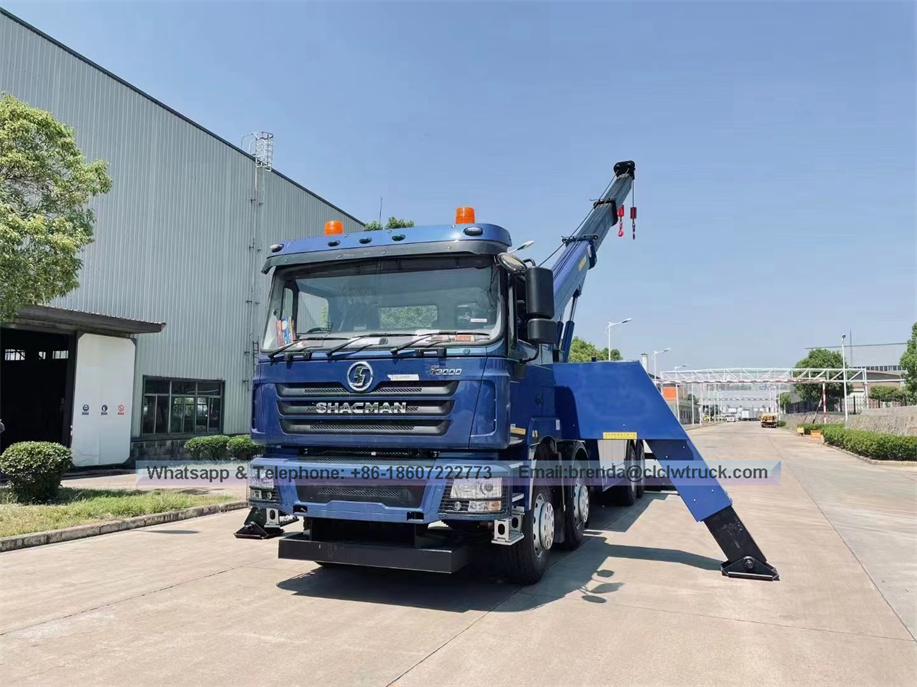 Shacman 8x4 50t 60t Rotator Recovery Recker Trucas Tomes
