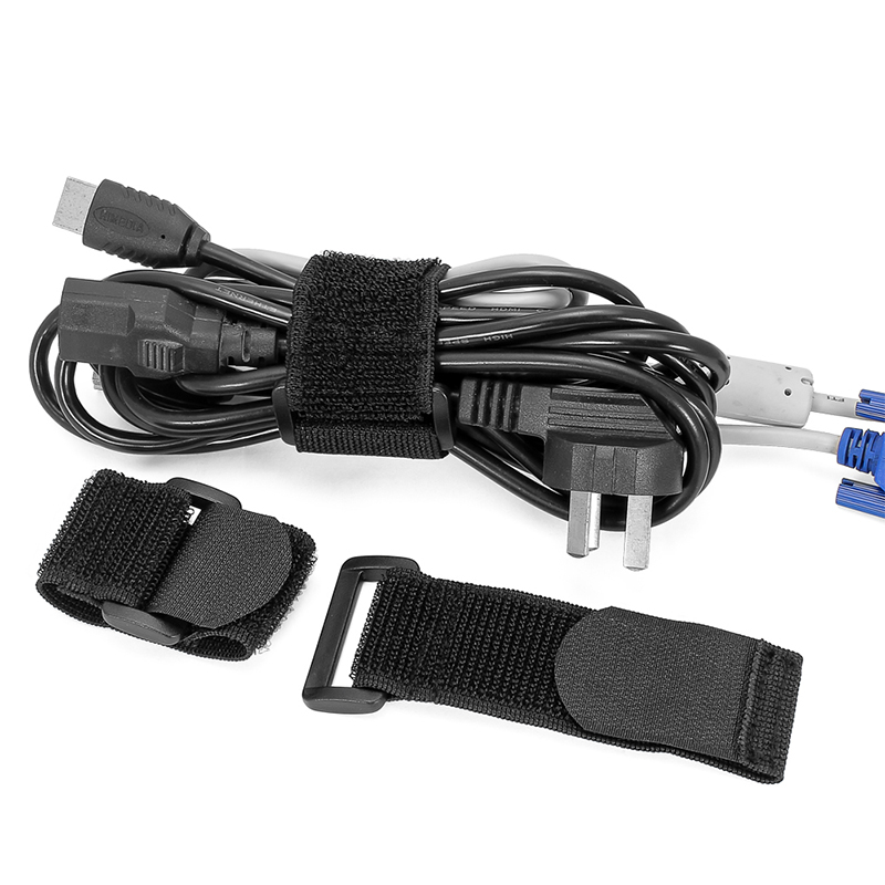 Befestigung Elastisch Langlebig Farbige Kunststoffschnalle Wiederverwendbar Einstellbar Hersteller 100% Nylon Klettverschluss