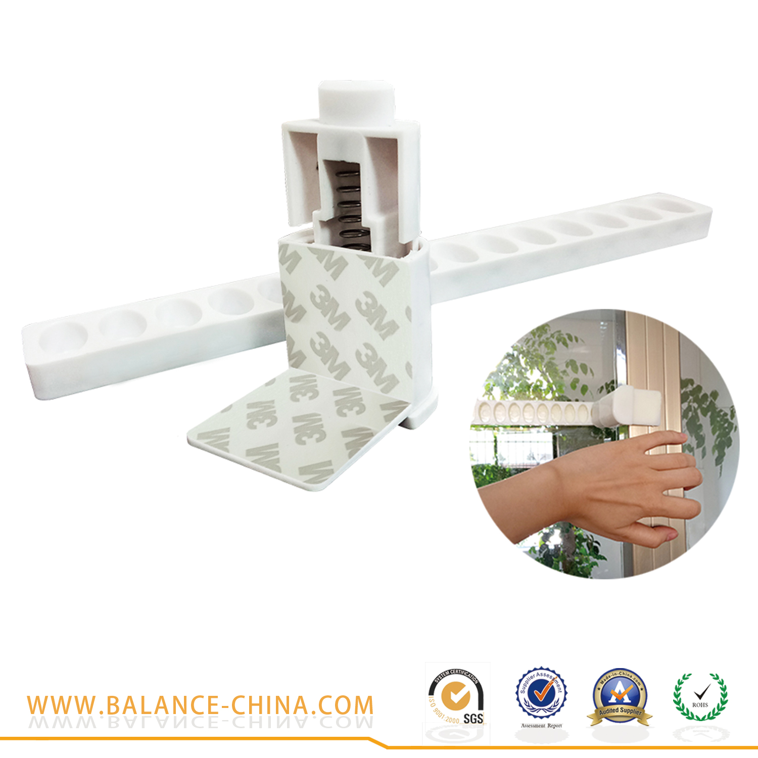 家庭安全婴儿和儿童产品窗口安全锁