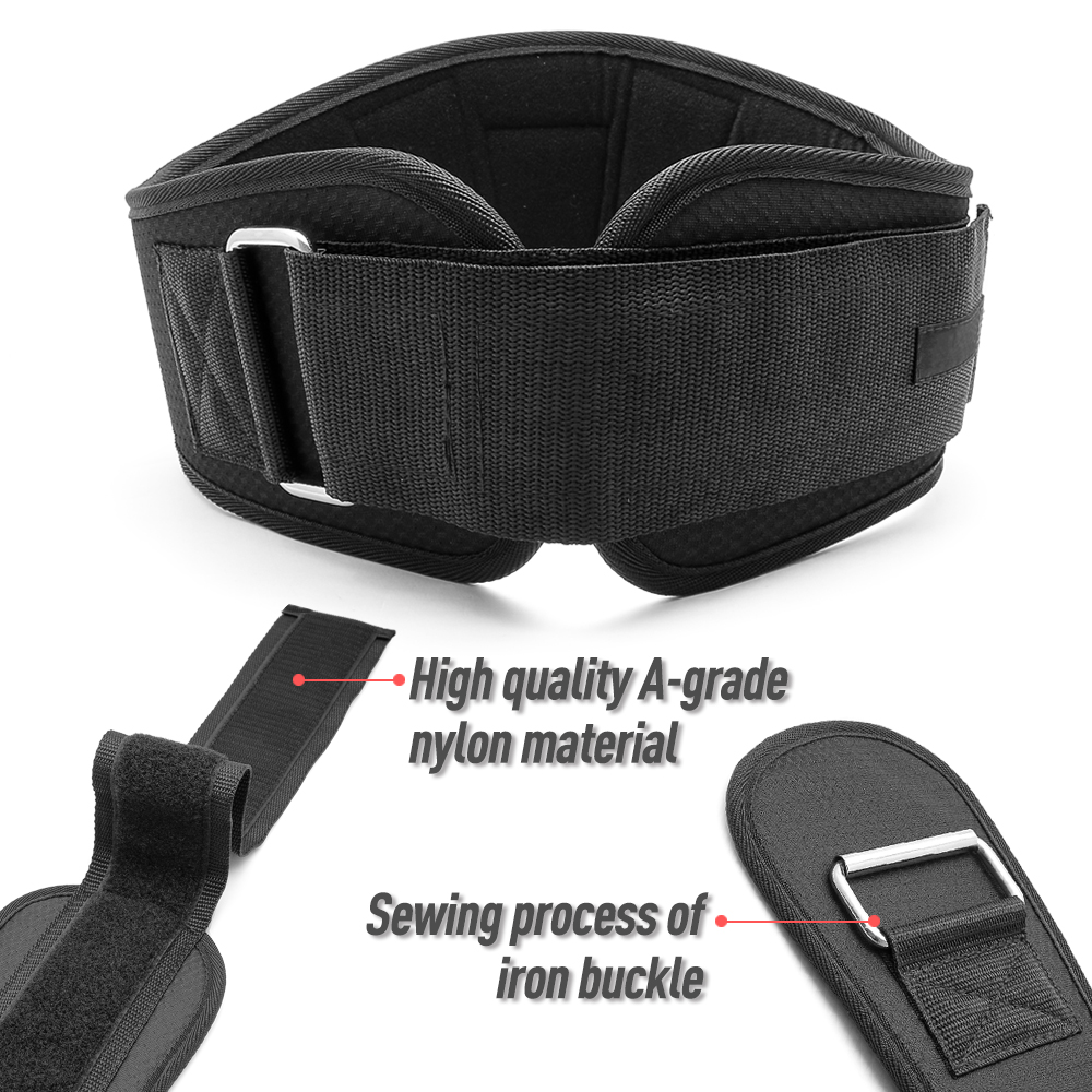 Тренажерный зал Amazon Gym Custom Вес Спорт Индивидуальный логотип Фитнес Регулируемая талия Пот Поддержка спины Приседания Тренировочный пояс