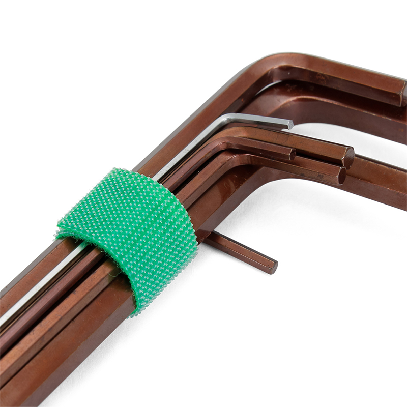 Accessori adesivi per tende elfo nero Alta rigidità 25mm 20mm 15mm 10mm 100% nylon per agganciare e agganciare
