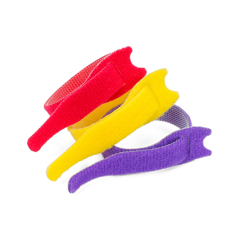 بيع الصين رخيصة الكرتون السائبة الإبزيم لينة وصفت قابلة لإعادة الاستخدام مطبوعة شعار مخصص 2 سم التعادل الكابل الأسود