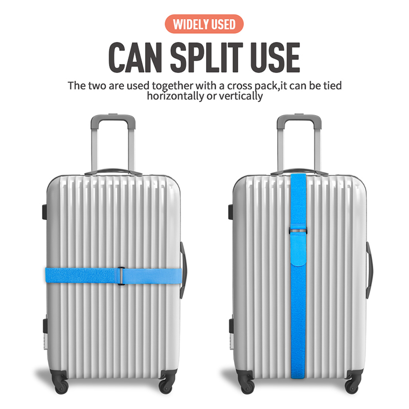 Gepäckorganisator Reisegepäck dehnbarer Klettverschluss